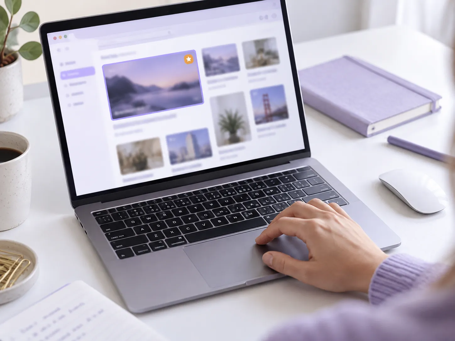 91浏览器常用网页访问功能示意